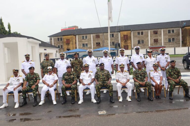THE MD/CEO NAVAL ENGINEERING SERVICES LIMITED PAYS A COURTESY VISIT TO HQ NAVDOC