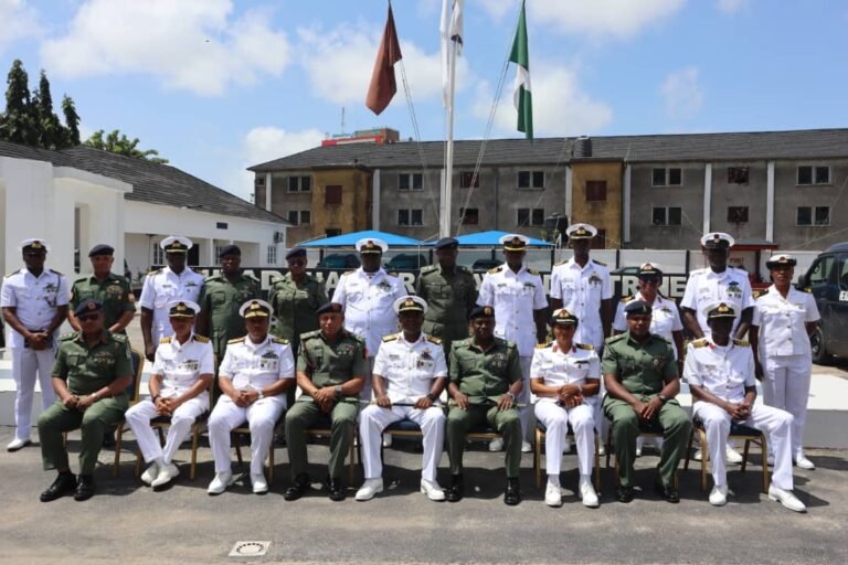 THE COMMANDER NIGERIAN ARMY CORPS OF SUPPLY AND TRANSPORT PAYS A COURTESY VISIT TO HQ NAVDOC